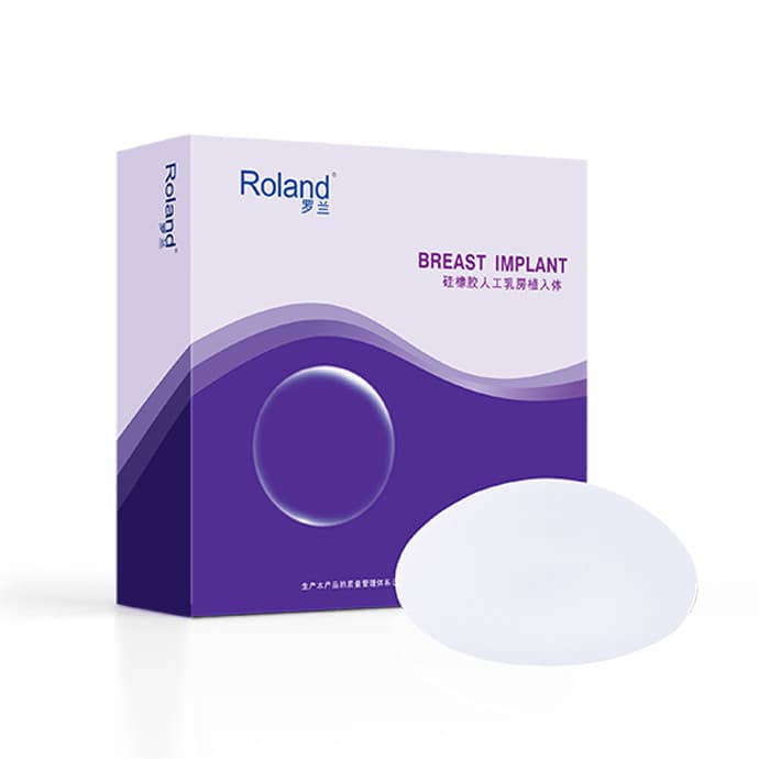 罗兰硅凝胶填充乳房植入体