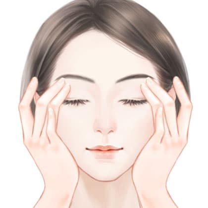 眼部穴位按摩